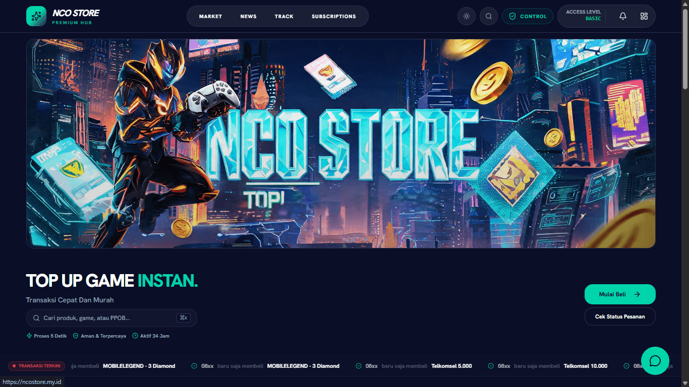 NCO Store screenshot
